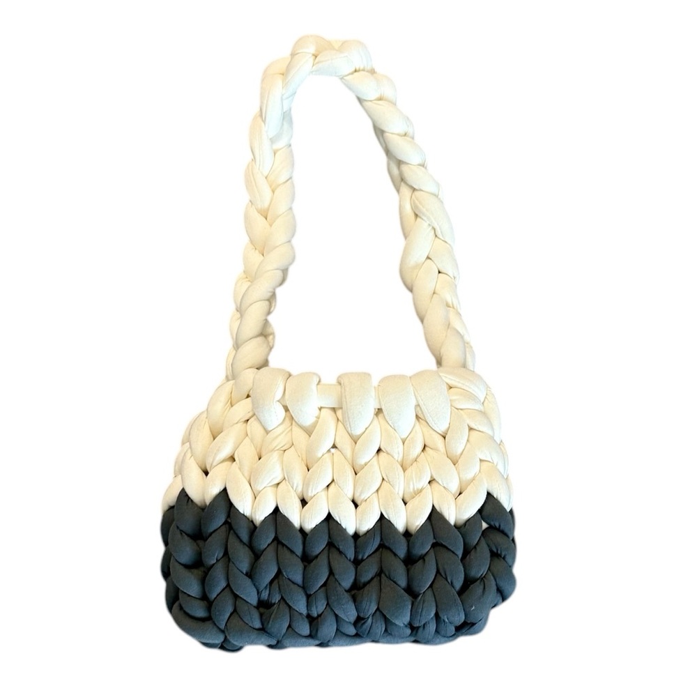 Thread The Gnar White & Grey Woven Shoulder Bag
